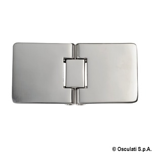 Microcast hinge w/studs 140 x 70 mm